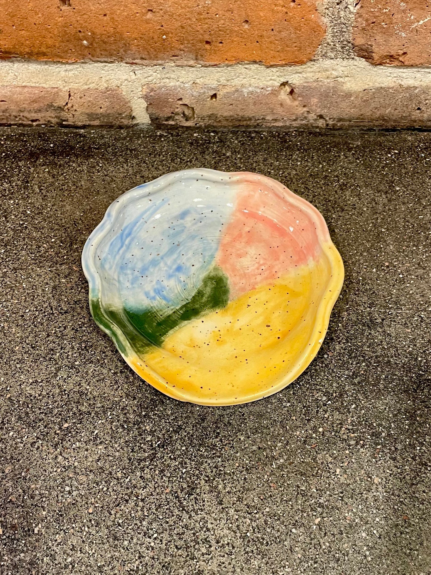 watercolor spoon rest