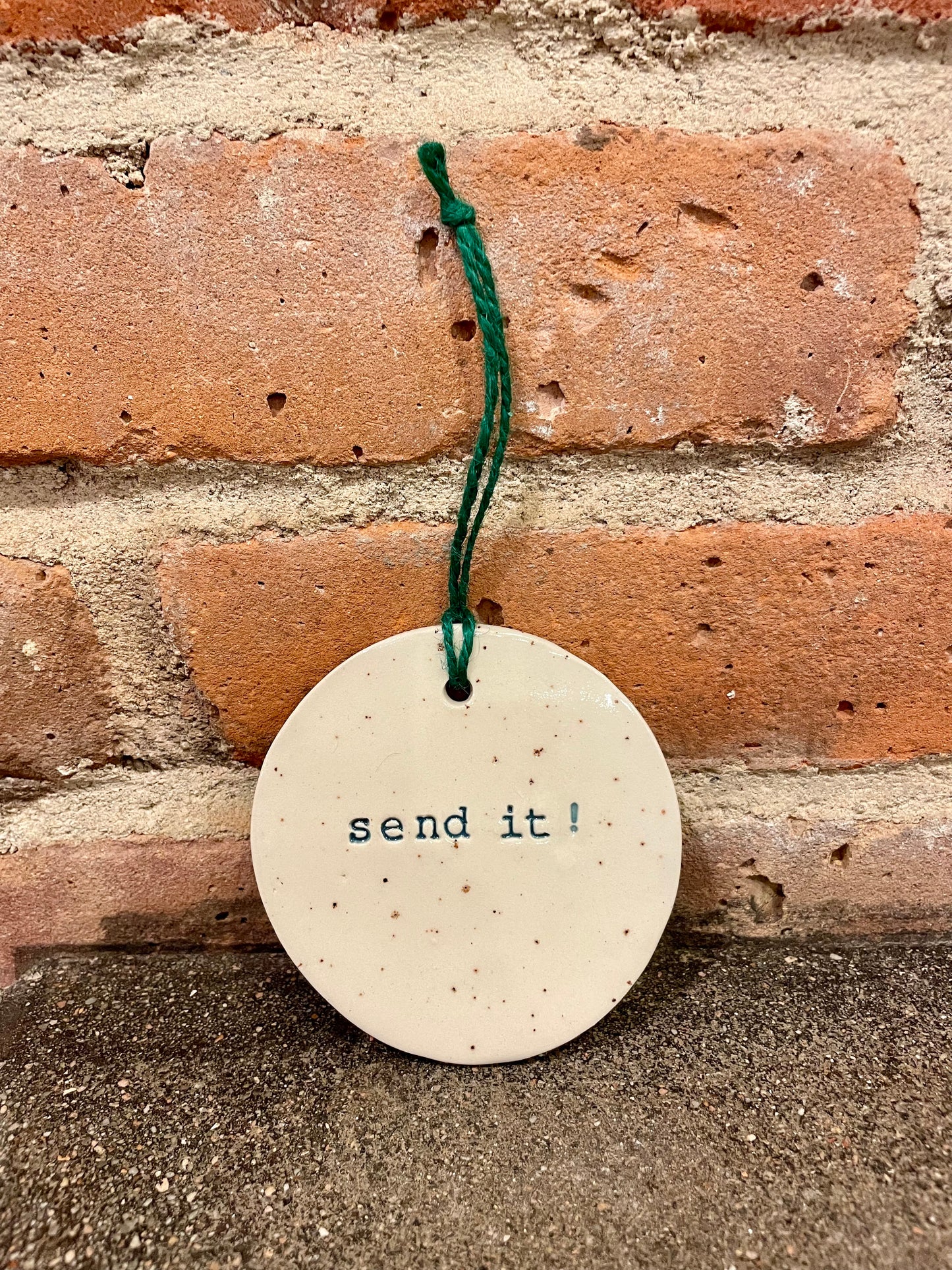 send it! ornament